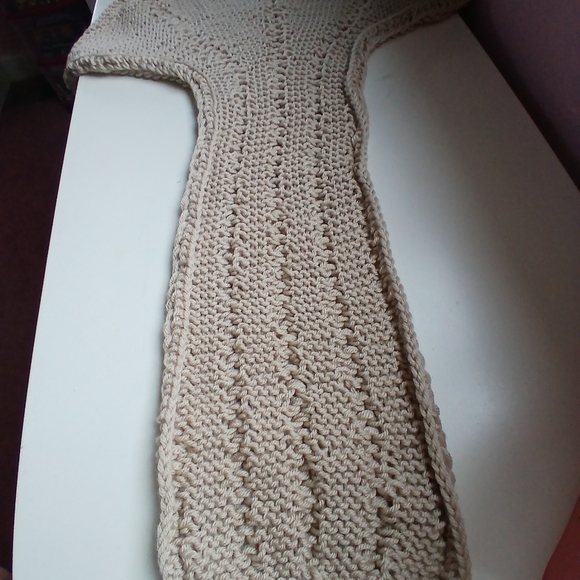 Dragon Wing Cowl Scarf - Sand - Picture 7 of 7